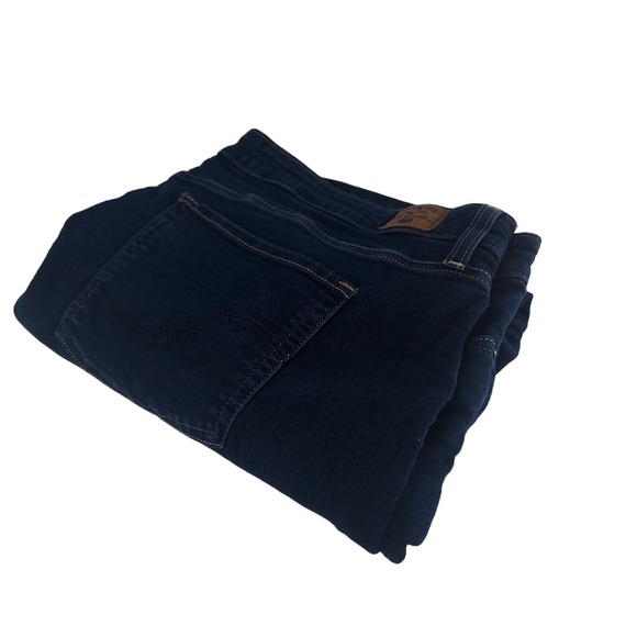 Signature by Levi Strauss & Co. Gold Label Denim - Signature by Levi Strauss Gold‎ Label Mid Rise Skinny Jeans Womens 22S Dark Wash